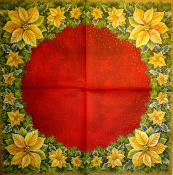171 Christmas Flowers - 3-ply - Paw
